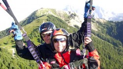 Parapendio in Val Gardena