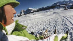 Tobogganing in Val Gardena